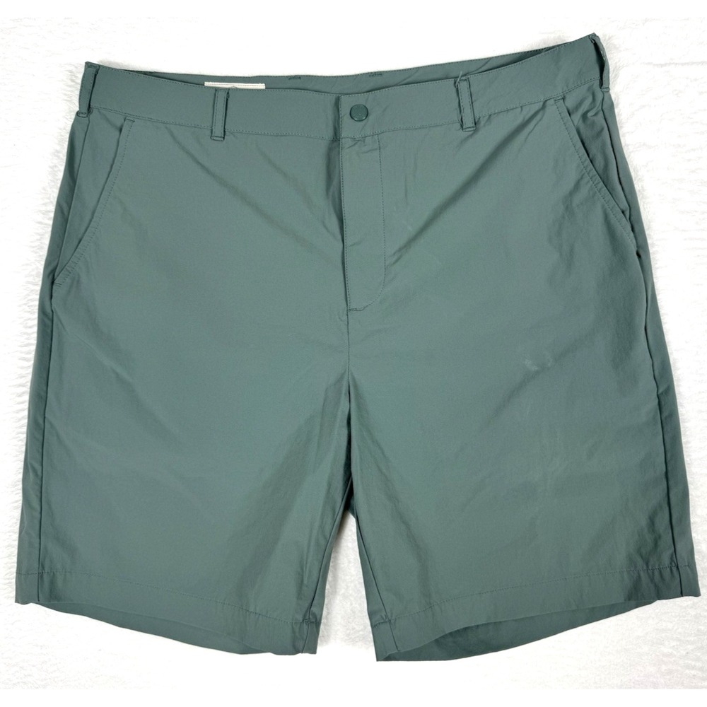 Onward Reserve Men's Shorts Stretch performance Golf Chino Sz 36/8 Green